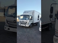 FOTON रेफ्रिजरेटर ट्रक 4x2 मछली मांस सब्जी फल 4 सिलेंडर डीजल रेफ्रिजरेटेड ट्रक